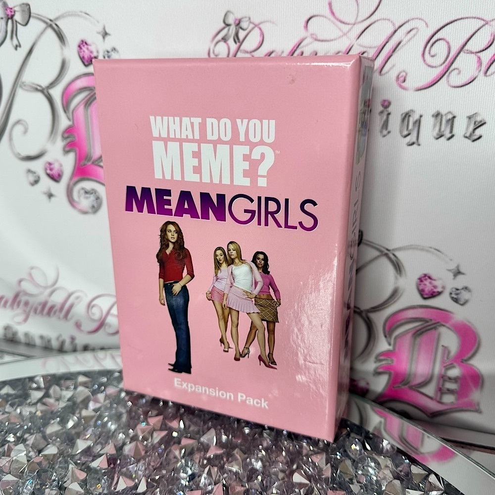 Mean Girls What Do You Meme? Expansion Pack card game board game